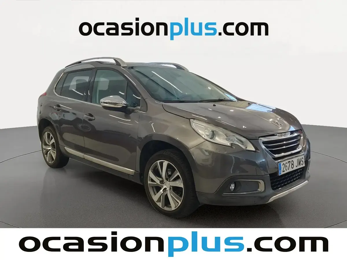 Usado Peugeot 2008 Allure 110 CV (80 kW) 2016 Gris SUV