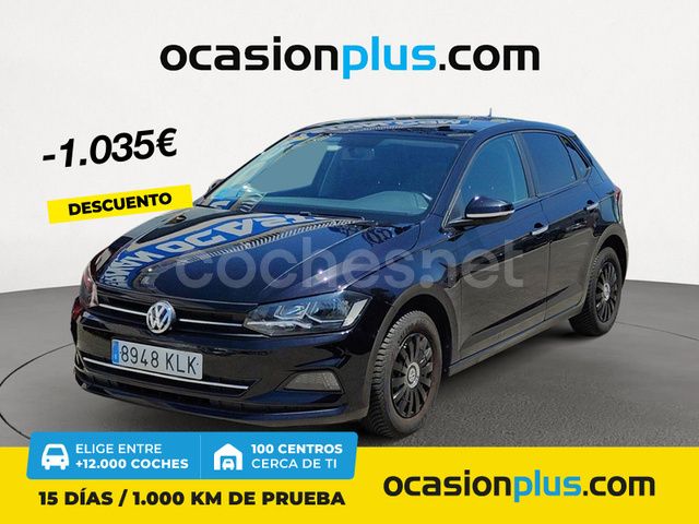 Negro Usado 2018 VW Polo Edition Berlina | 11.390 € (Precio justo) - Imagen 1/4
