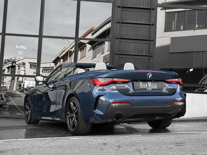 Usado BMW 420 M Sport 184 CV (135 kW) 2022 Azul Descapotable