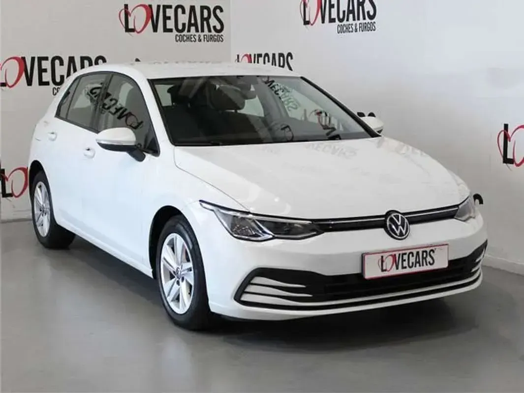 Usado VW Golf VII Life 110 CV (80 kW) 2021 Blanco Utilitario