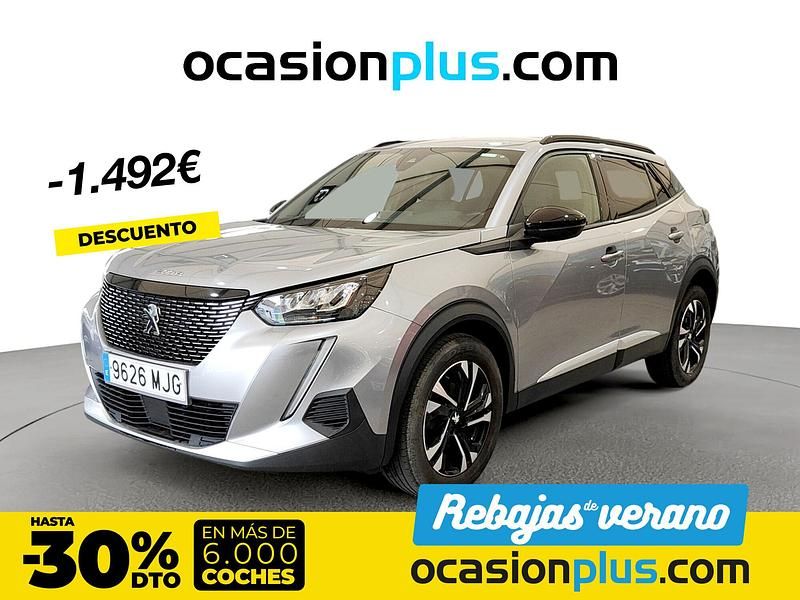 Gris Usado 2023 Peugeot 2008 Allure SUV | 16.420 € (Precio justo) - Imagen 1/4