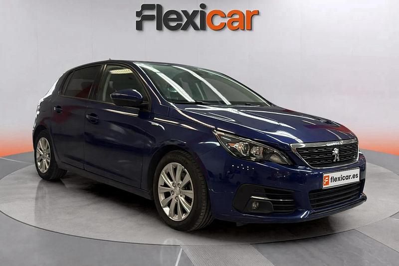 Azul Usado 2020 Peugeot 308 Style Berlina | 9990 € (Buen precio) - Imagen 1/4