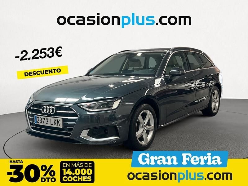 Gris Usado 2020 Audi A4 Advanced Plus Familiar | 24.790 € (Buen precio) - Imagen 1/4