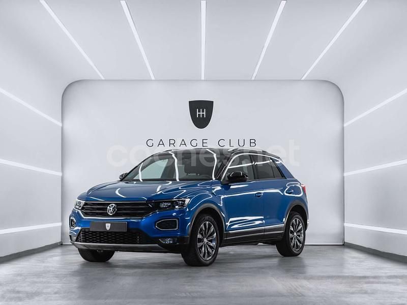 Azul Usado 2020 VW T-Roc Sportline SUV | 20.499 € (Precio justo) - Imagen 1/4