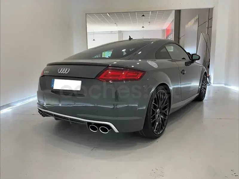 Usado Audi TTS 310 CV (228 kW) 2016 Gris / plata Coupe