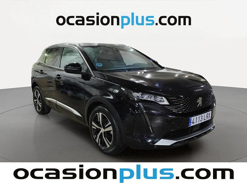 Usado Peugeot 3008 GT 130 CV (95 kW) 2021 Negro SUV