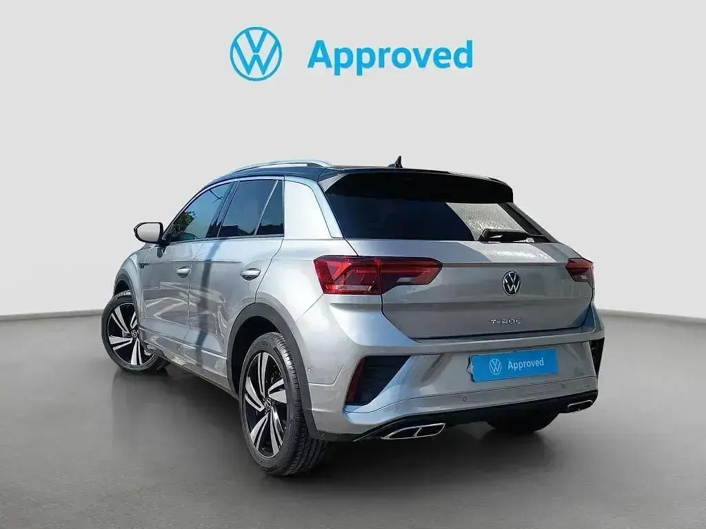 Usado VW T-Roc R-line 150 CV (110 kW) 2022 Gris SUV