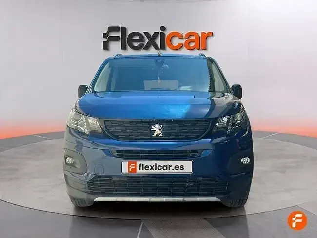 Usado Peugeot Rifter GT-line 130 CV (95 kW) 2018 Azul Monovolumen