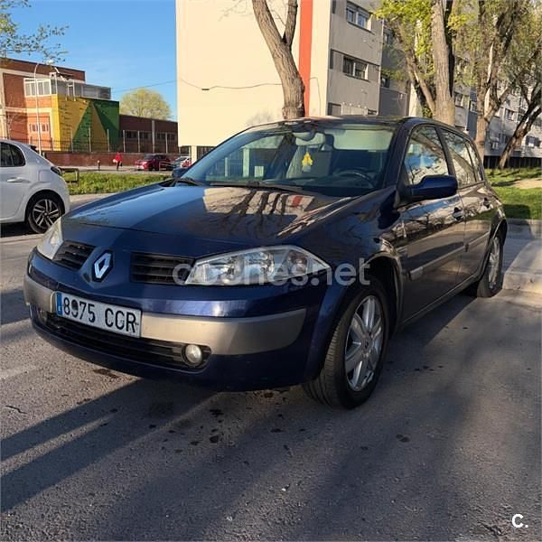 Usado Renault Mégane II Privilege 120 CV (88 kW) 2003 Azul Berlina