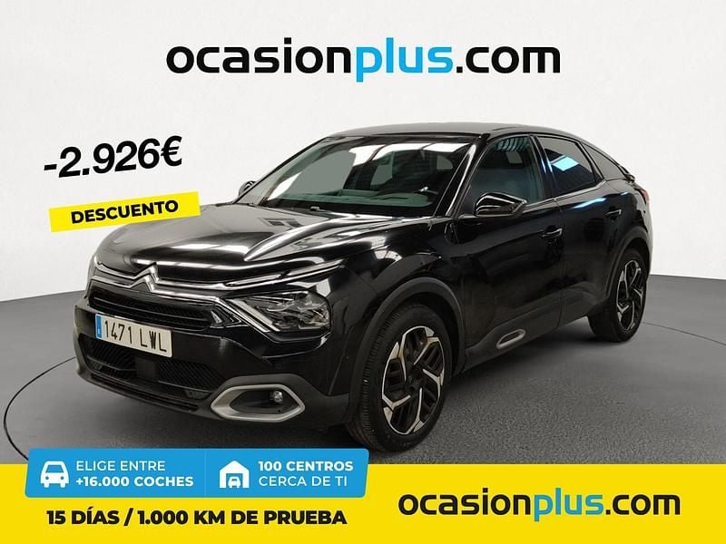 Negro Usado 2022 Citroën C4 Shine SUV | 16.900 € (Precio justo) - Imagen 1/4