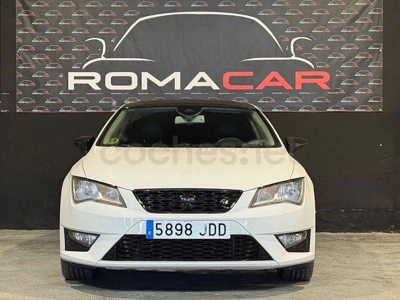 Usado Seat Leon FR 150 CV (110 kW) 2015 Blanco Berlina