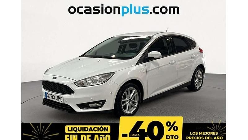 Blanco Usado 2016 Ford Focus Titanium Utilitario | 12.990 € (Precio justo) - Imagen 1/4