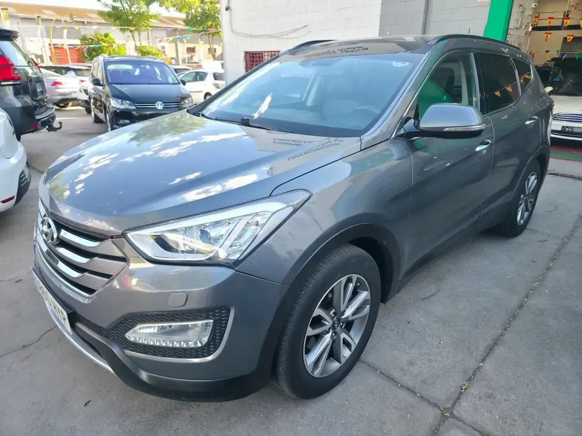 Usado Hyundai Santa Fe 197 CV (144 kW) 2014 Azul SUV