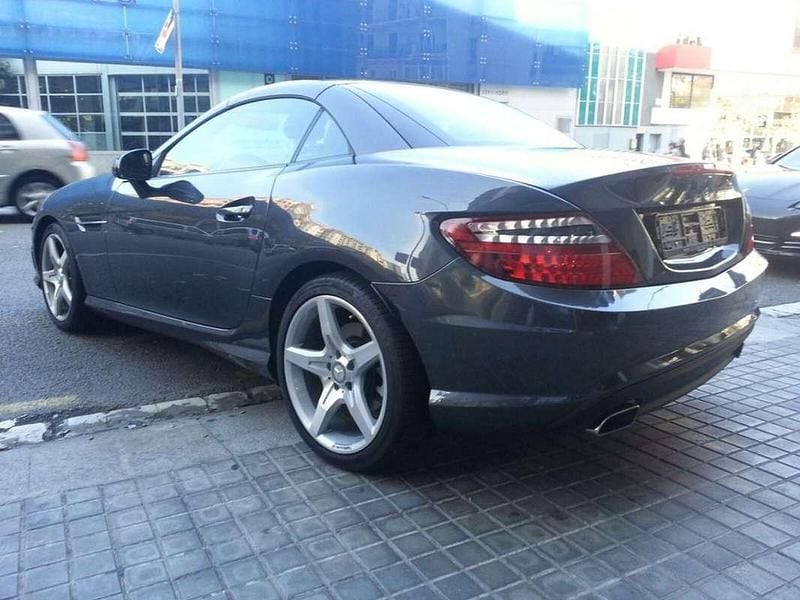 Usado Mercedes SLK250 AMG 204 CV (150 kW) 2012 Gris Descapotable