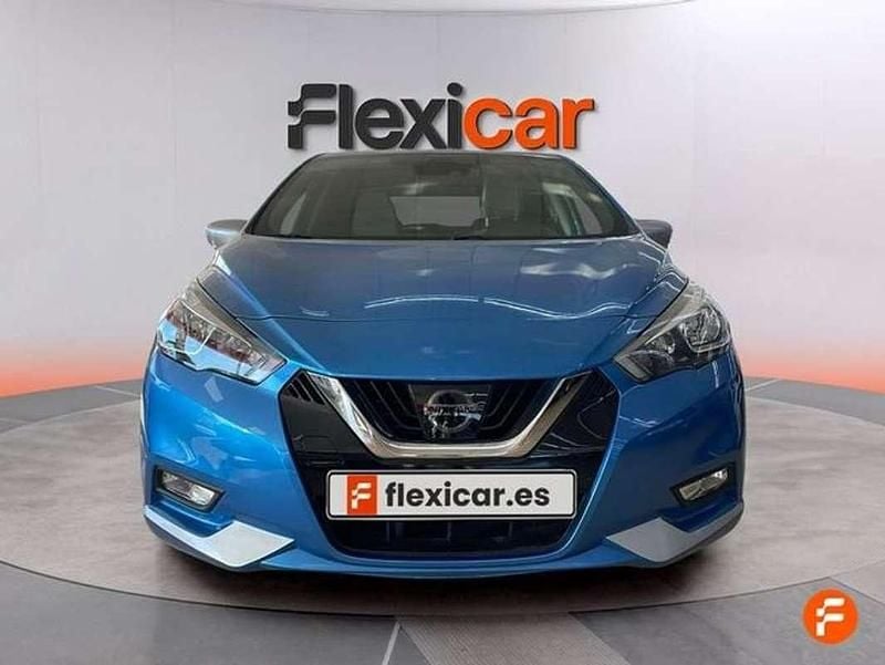 Usado Nissan Micra S 90 CV (66 kW) 2017 Azul Utilitario