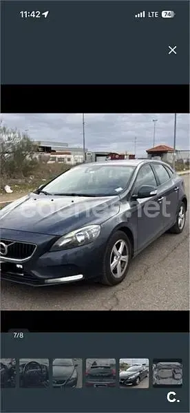 Usado Volvo V40 Momentum 120 CV (88 kW) 2016 Azul Berlina
