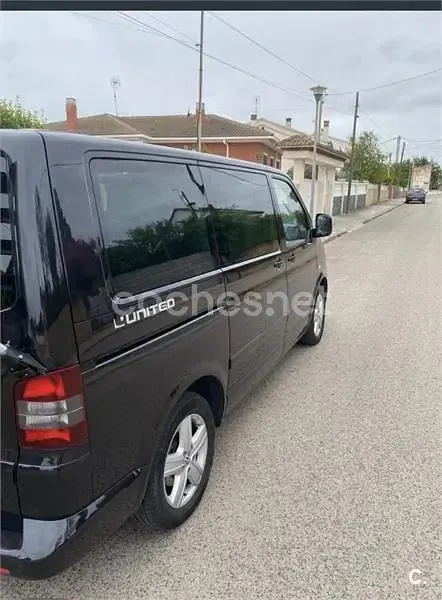 Usado VW Multivan United 130 CV (95 kW) 2009 Negro Monovolumen