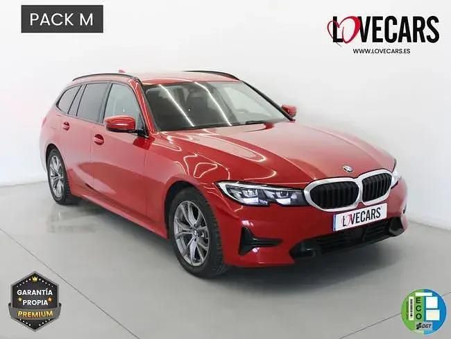 Usado BMW 320e Comfort Edition 190 HP (139 kW) 2022 Vermelho Carrinha