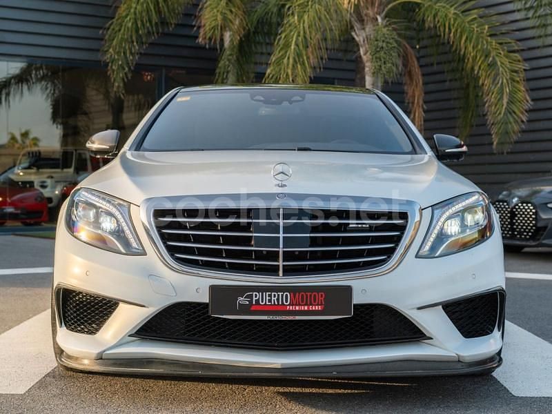 Usado Mercedes S63L AMG 585 CV (430 kW) 2016 Negro Berlina