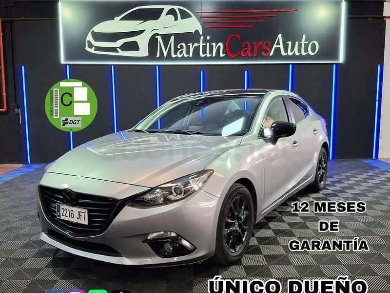Usado Mazda 3 Style 120 CV (88 kW) 2015 Gris / plata Berlina
