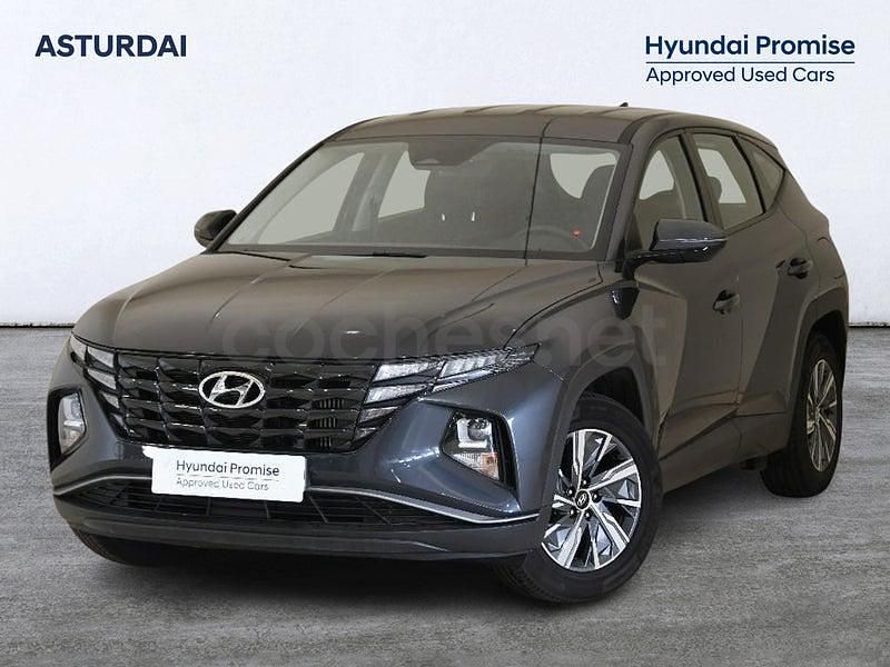Usado Hyundai Tucson 150 CV (110 kW) 2023 Gris / plata SUV