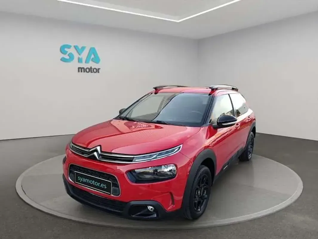 Usado Citroën C4 Feel 111 CV (81 kW) 2018 Rojo Berlina