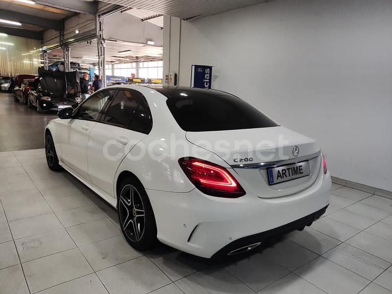 Usado Mercedes C200 184 CV (135 kW) 2019 Blanco Berlina