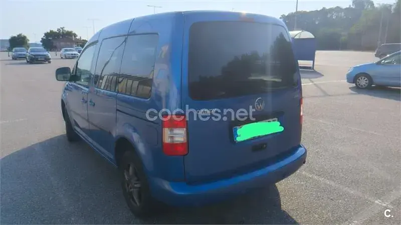Usado VW Caddy 80 CV (58 kW) 2009 Azul Monovolumen