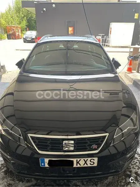 Usado Seat Leon ST FR 150 CV (110 kW) 2019 Negro Familiar