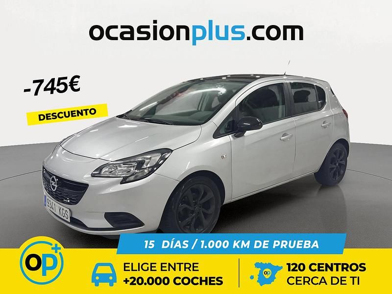 Gris Usado 2018 Opel Corsa Color Edition Berlina | 8200 € (Precio justo) - Imagen 1/4