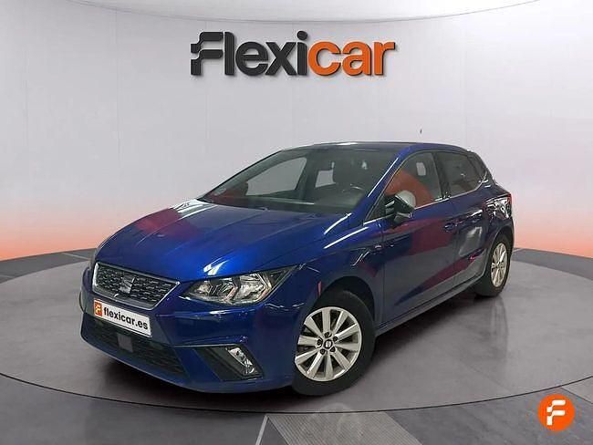 Usado Seat Ibiza XCELLENCE 110 CV (80 kW) 2021 Azul Berlina