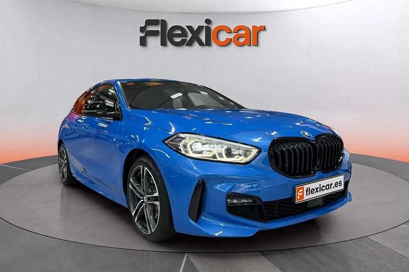 Usado BMW 118 150 CV (110 kW) 2021 Azul Utilitario