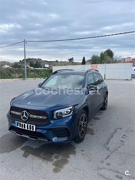 Usado Mercedes GLB200 150 CV (110 kW) 2021 Azul SUV