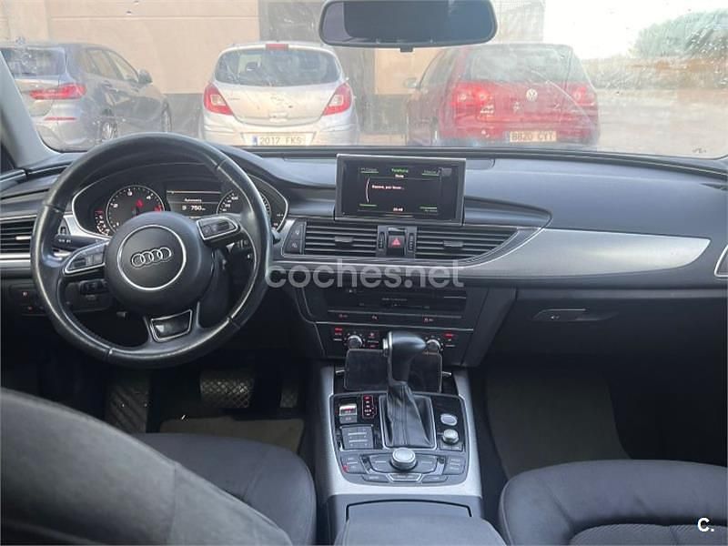 Usado Audi A6 204 CV (150 kW) 2013 Negro Familiar
