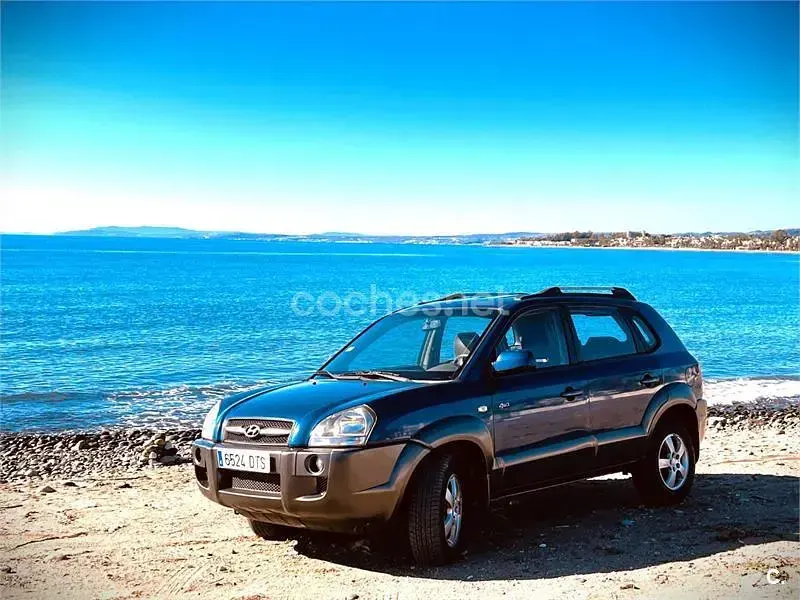 Usado Hyundai Tucson Style 112 CV (82 kW) 2005 Azul SUV