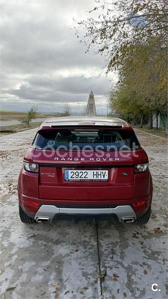 Usado Land Rover Range Rover evoque Pure 150 HP (110 kW) 2012 Vermelho SUV