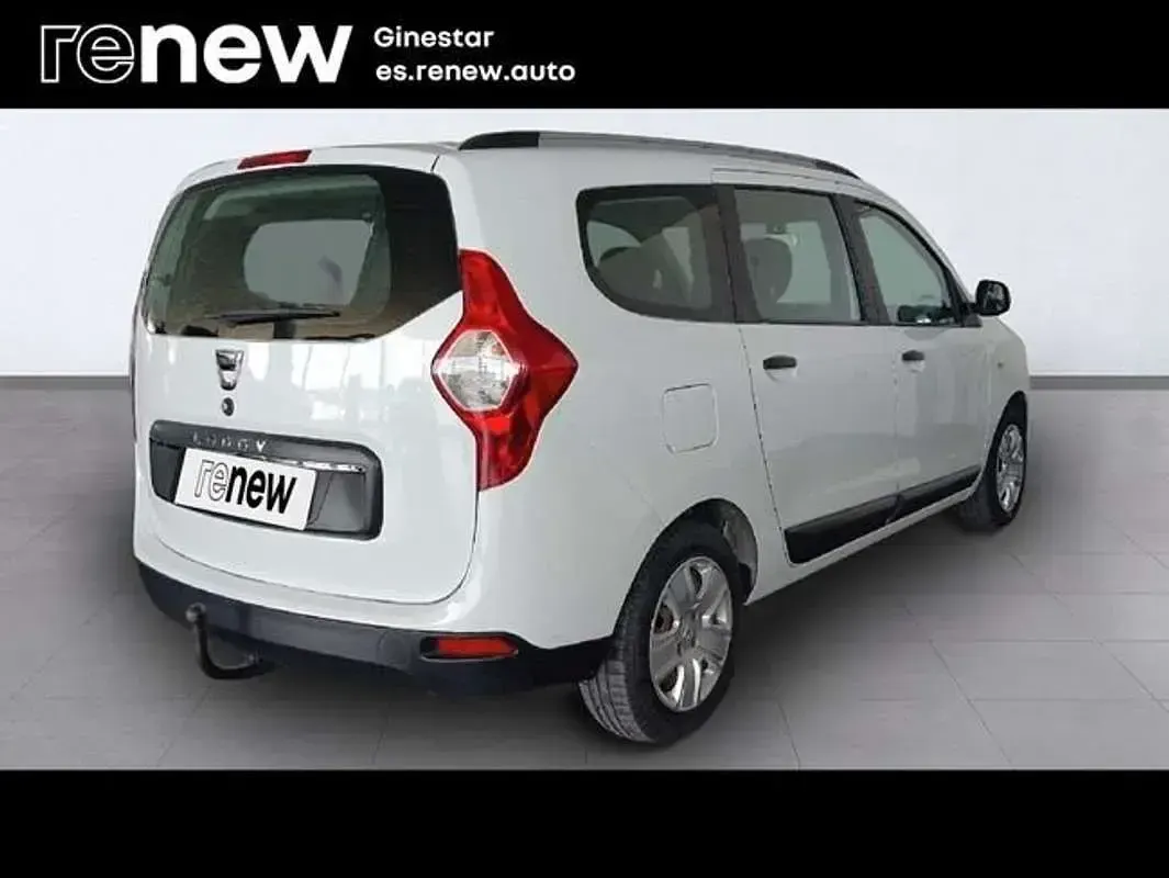 Usado Dacia Lodgy Comfort 102 CV (75 kW) 2021 Blanco Monovolumen