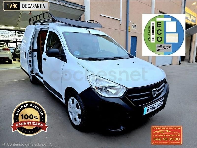 Blanco Usado 2017 Dacia Dokker Ambiance Monovolumen | 6490 € (Buen precio) - Imagen 1/4