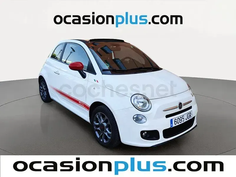 Usado Fiat 500C S 69 CV (50 kW) 2015 Blanco Descapotable