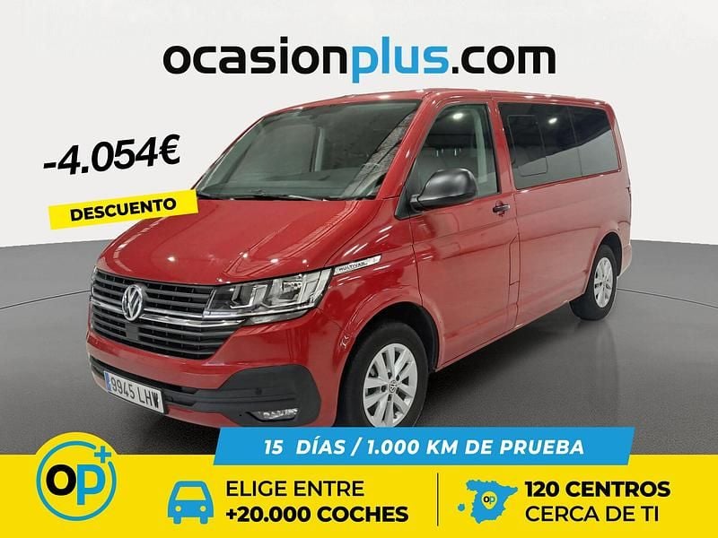 Usado VW Multivan 110 CV (80 kW) 2020 Rojo Van