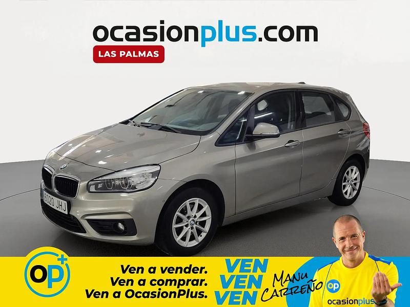 Usado BMW 218 Active Tourer 150 CV (110 kW) 2015 Gris Monovolumen
