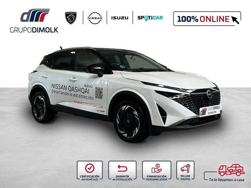 Usado Nissan Qashqai N-Connecta 190 CV (139 kW) 2024 Blanco SUV
