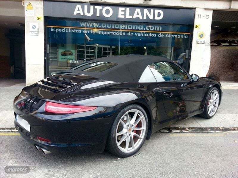 Negro Usado 2013 Porsche 911 Carrera Cabriolet Descapotable | 87.000 € (Super precio) - Imagen 1/4