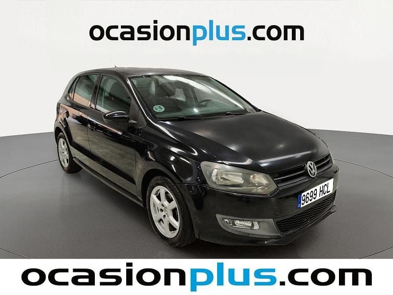 Usado VW Polo Advance 90 CV (66 kW) 2011 Negro Utilitario