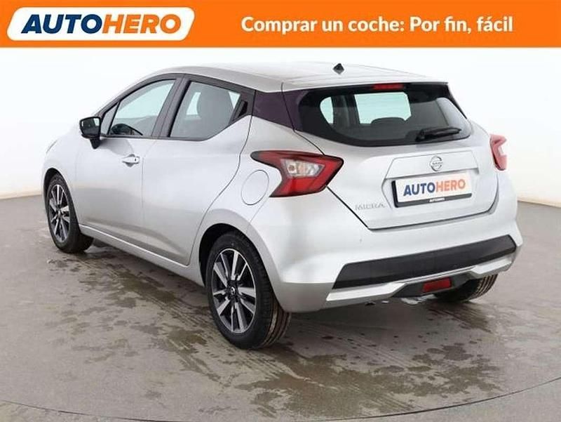 Usado Nissan Micra Acenta 90 HP (66 kW) 2018 Cinzento Citadino