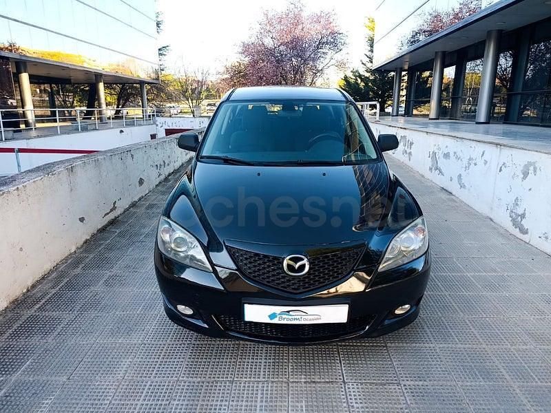 Usado Mazda 3 Sportive 150 CV (110 kW) 2006 Negro Berlina