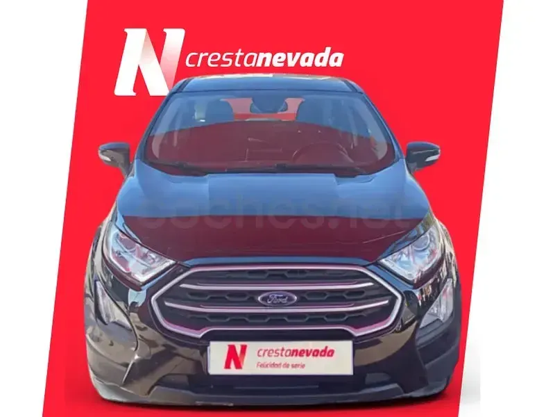 Usado Ford Ecosport Trend 100 CV (73 kW) 2020 Negro SUV