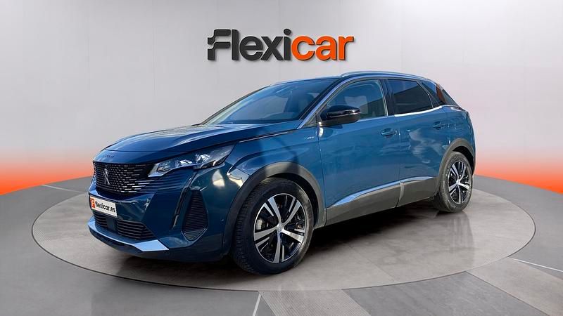 Usado Peugeot 3008 GT 226 CV (166 kW) 2021 Azul SUV