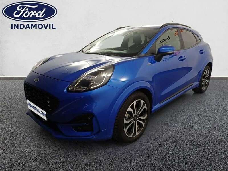 Azul Usado 2021 Ford Puma ST-Line SUV | 21.100 € (Un poco caro) - Imagen 1/4