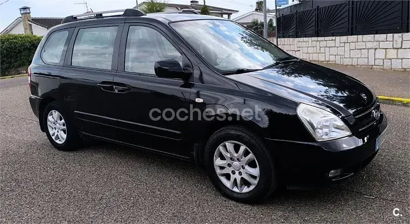 Usado Kia Carnival Active 185 CV (136 kW) 2009 Negro Monovolumen
